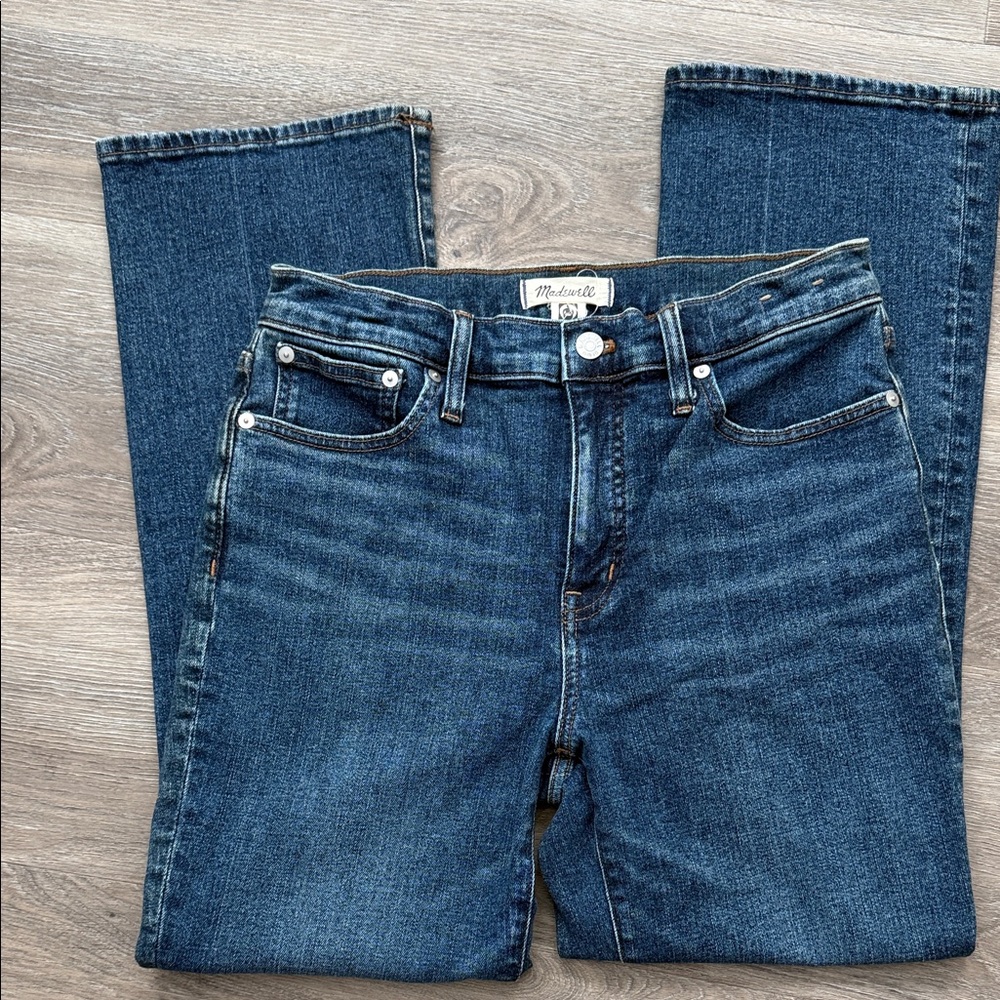 Madewell Midrise Kick Out  Denim Jeans